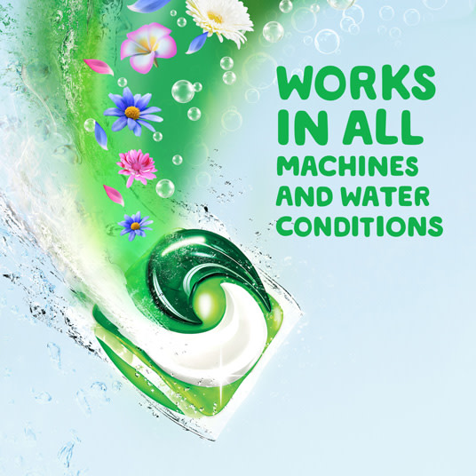 Gain Fresh N' Comfy Cloud Escape Flings work in all machines and water conditions