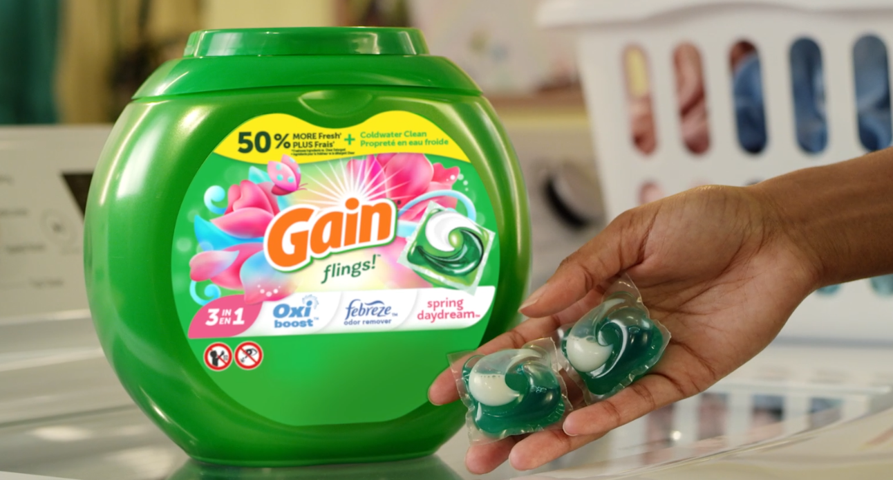 Gain Spring Daydream Flings Laundry Detergent | Gain