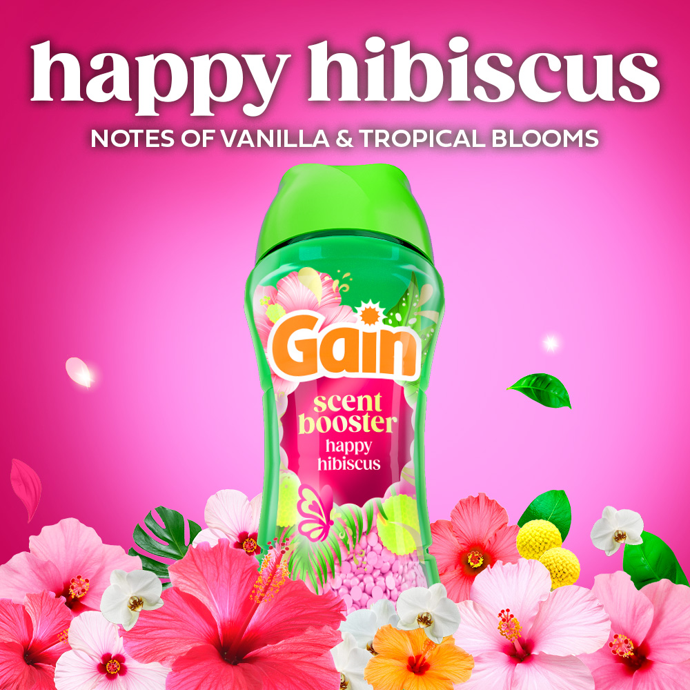 Happy In-Wash Laundry Scent Booster Beads | Gain