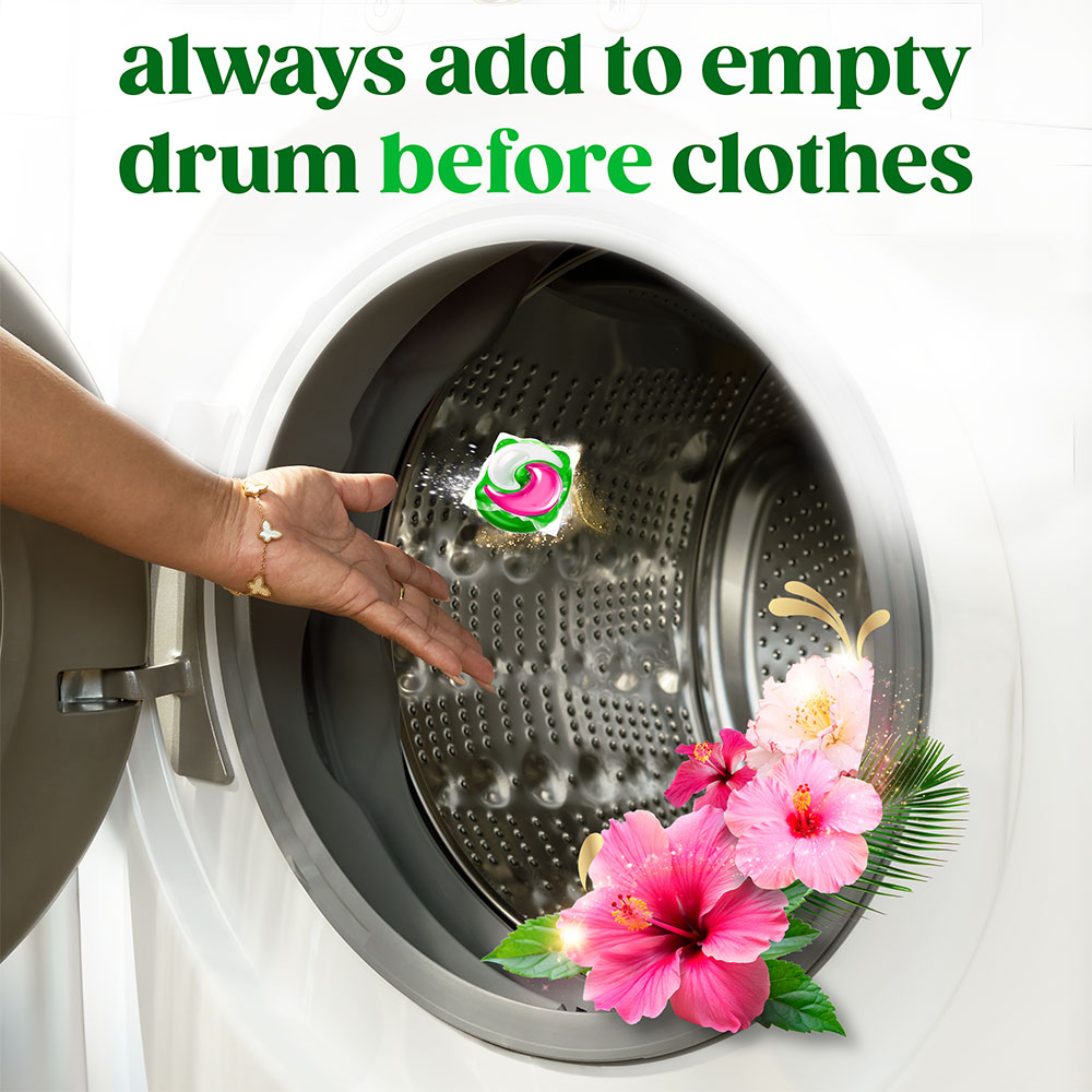 Gain Plus Happy Hibiscus Flings Detergent Pacs | Gain