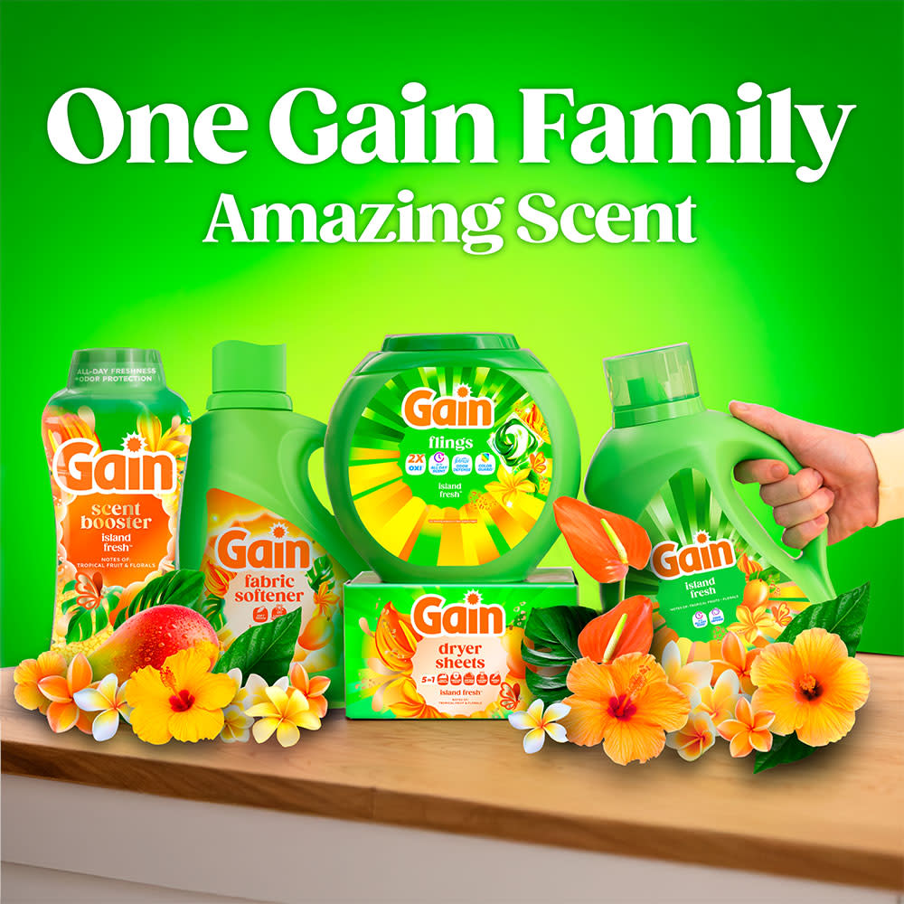 Gain Island Fresh Liquid Laundry Detergent