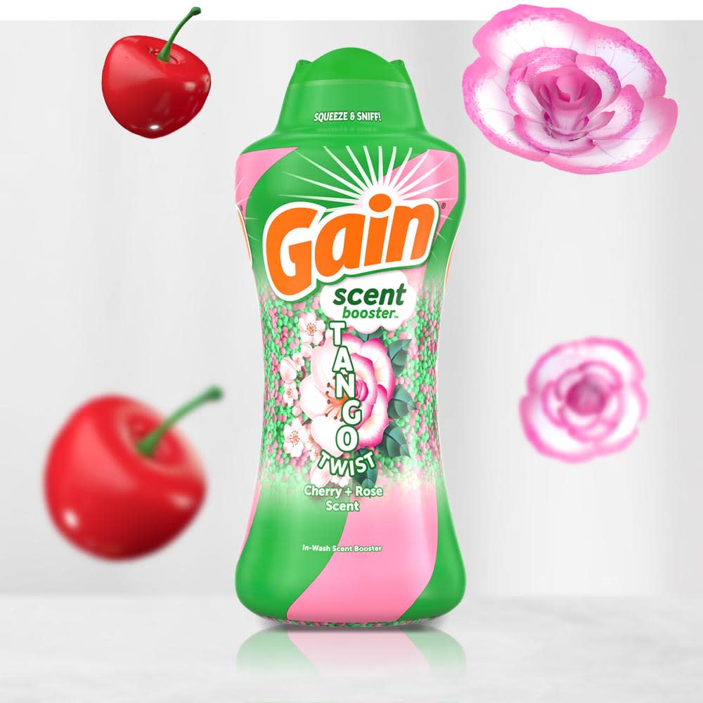 Gain Tango Twist Cherry and Rose scent Beads packaging