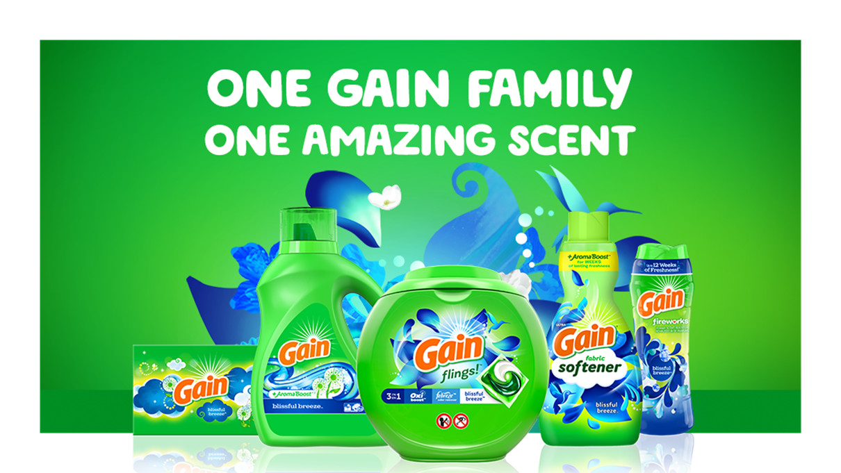 One Gain family, one amazing scent