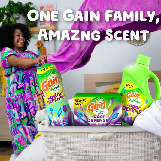 One gain family, amazing scent