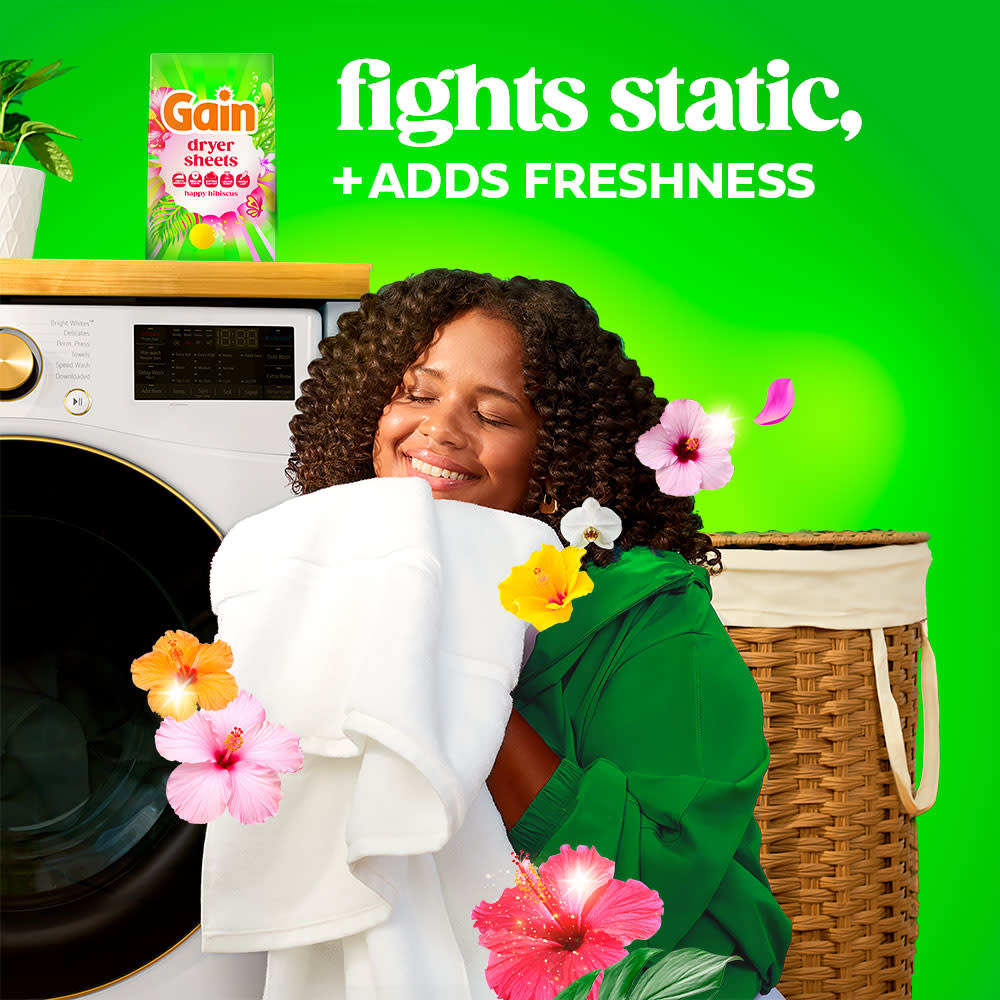 Gain Happy Fabric Softener Sheets