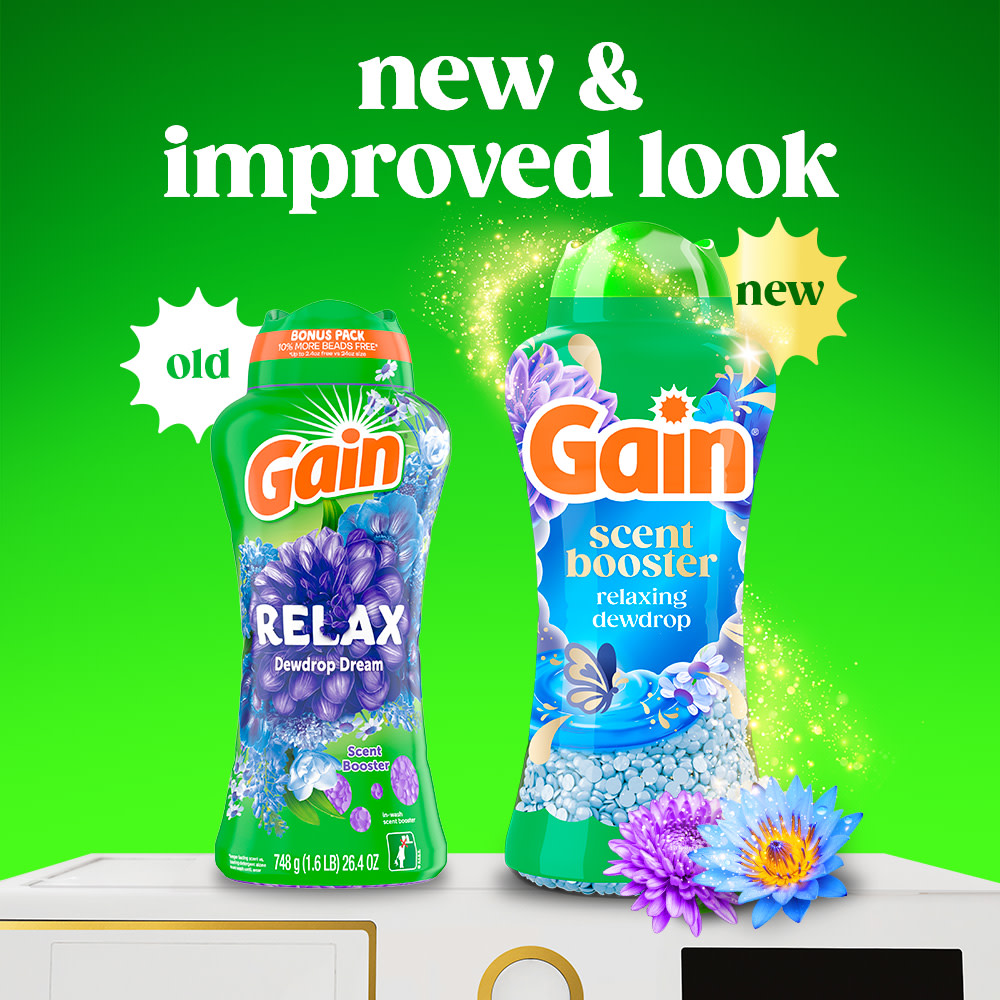 Gain Relax In-Wash Laundry Scent Booster