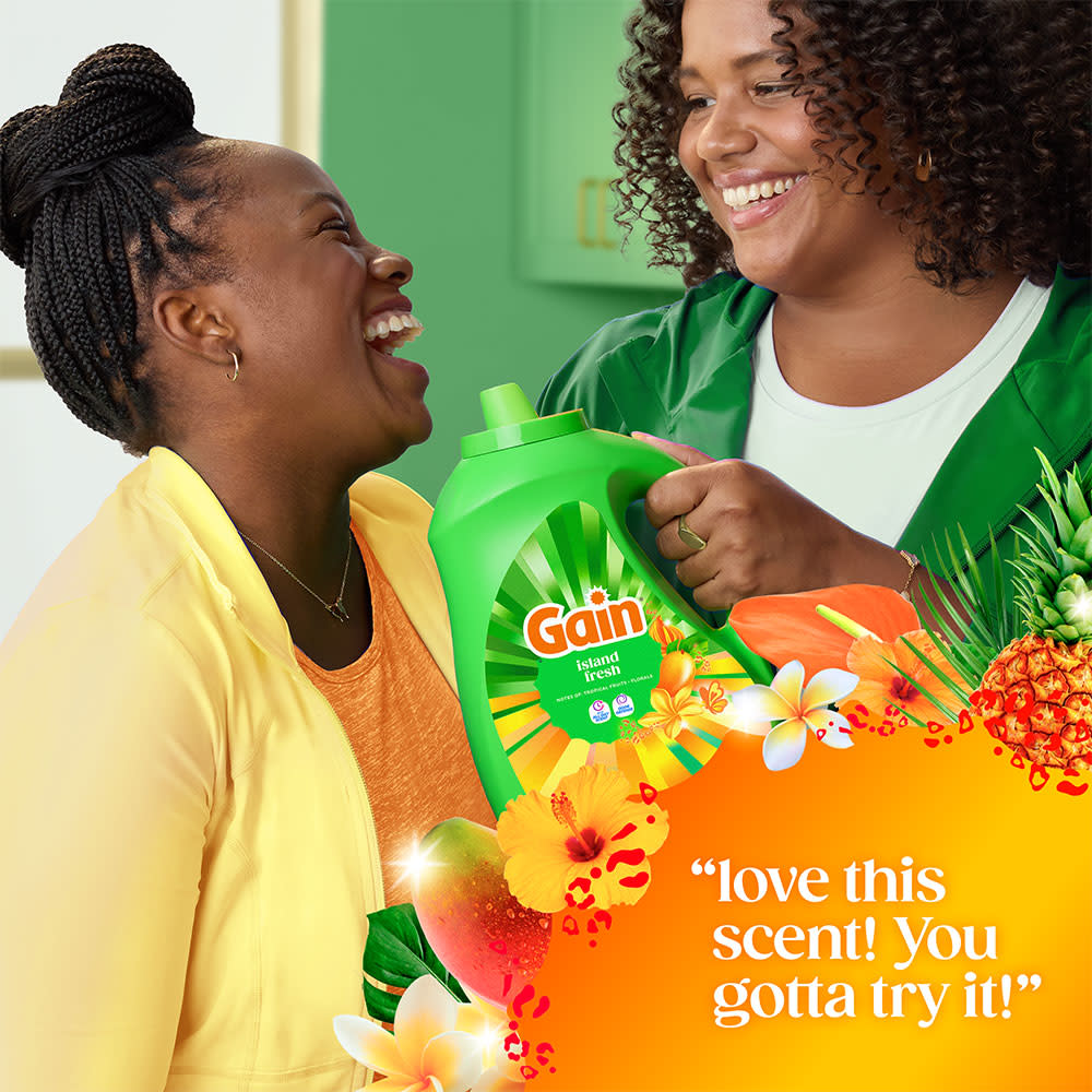 Gain Island Fresh Liquid Laundry Detergent