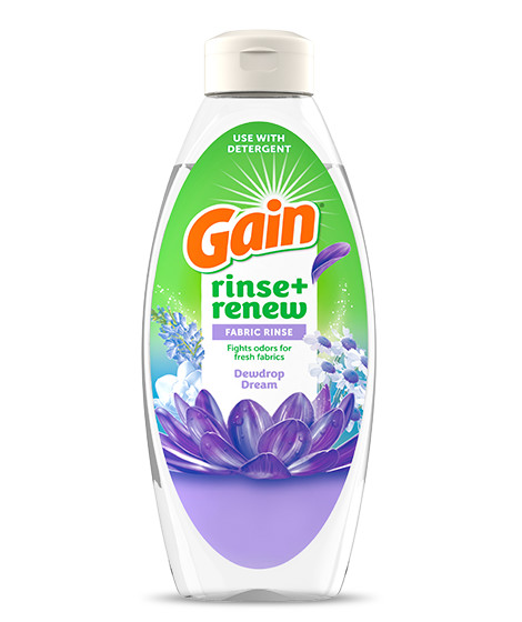 Pack of Gain Dewdrop Dream Rinse and Renew Fabric Rinse