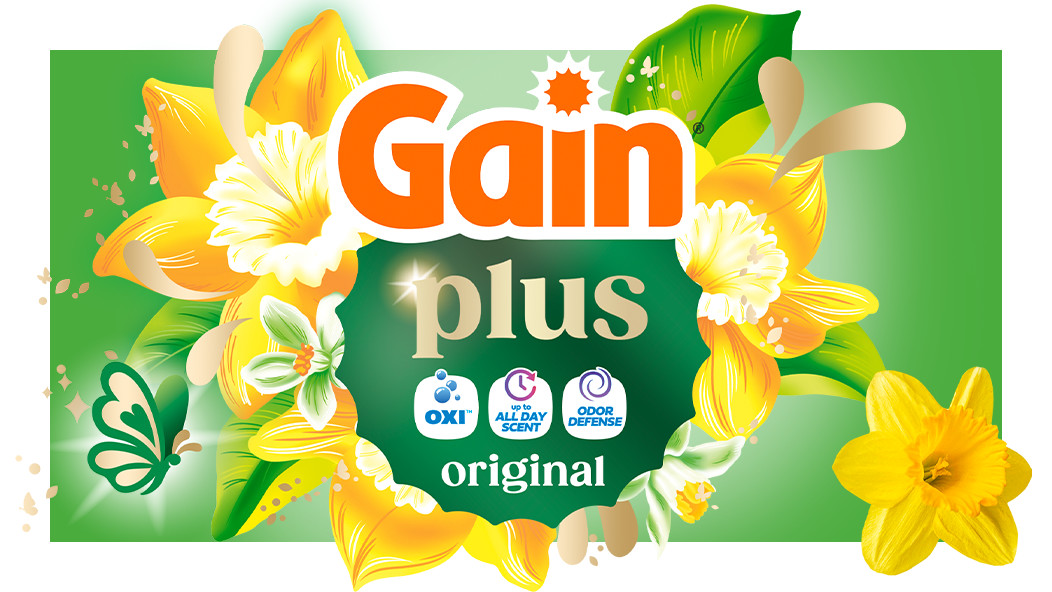 PDP - Gain Plus Original Liquid Detergent - The Scent of Gain-ness - IMAGE