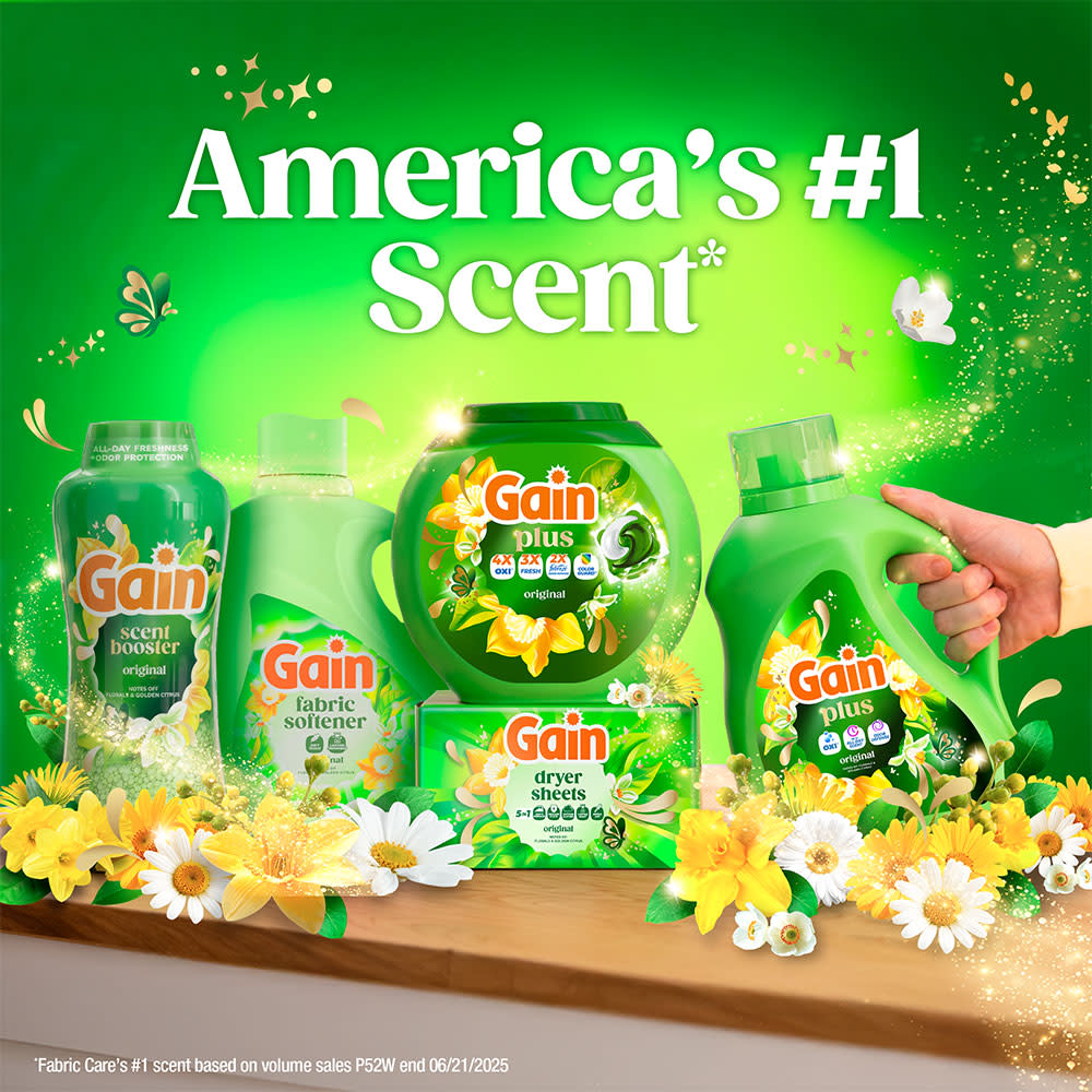 Gain Plus Original Flings Detergent Pacs