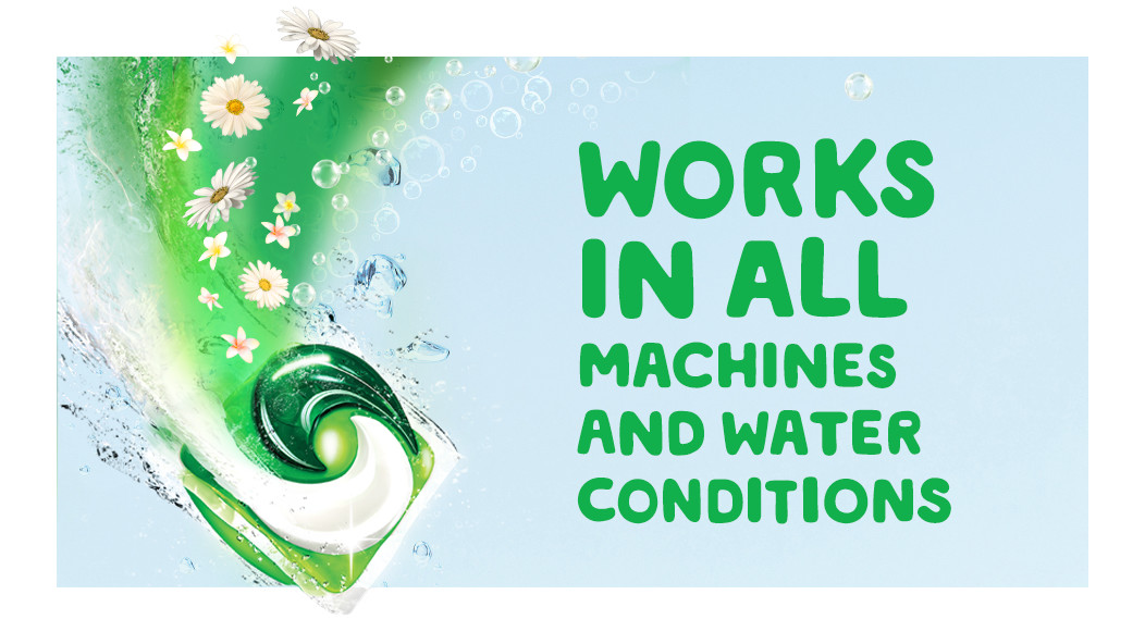 Gain Touch Infinite Bloom Flings works in all machines and water conditions