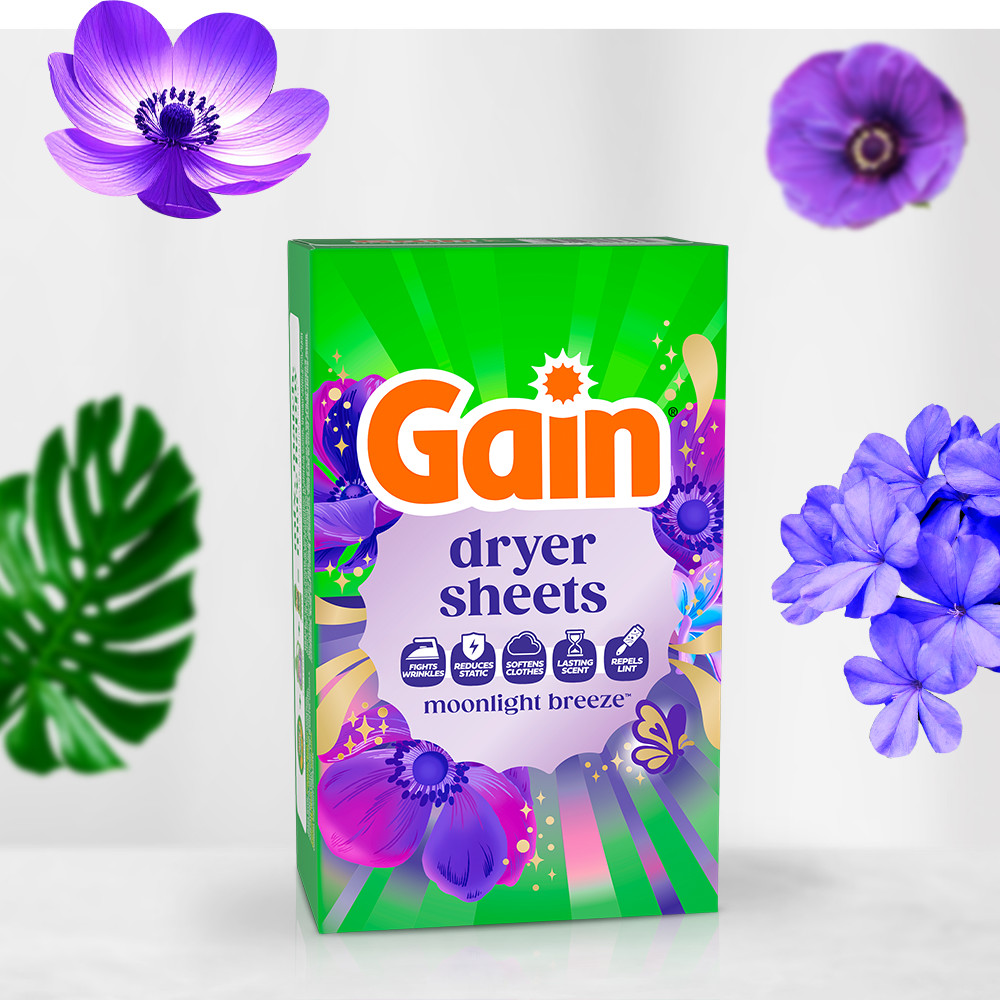 Gain Moonlight Breeze Fabric Softener Sheets