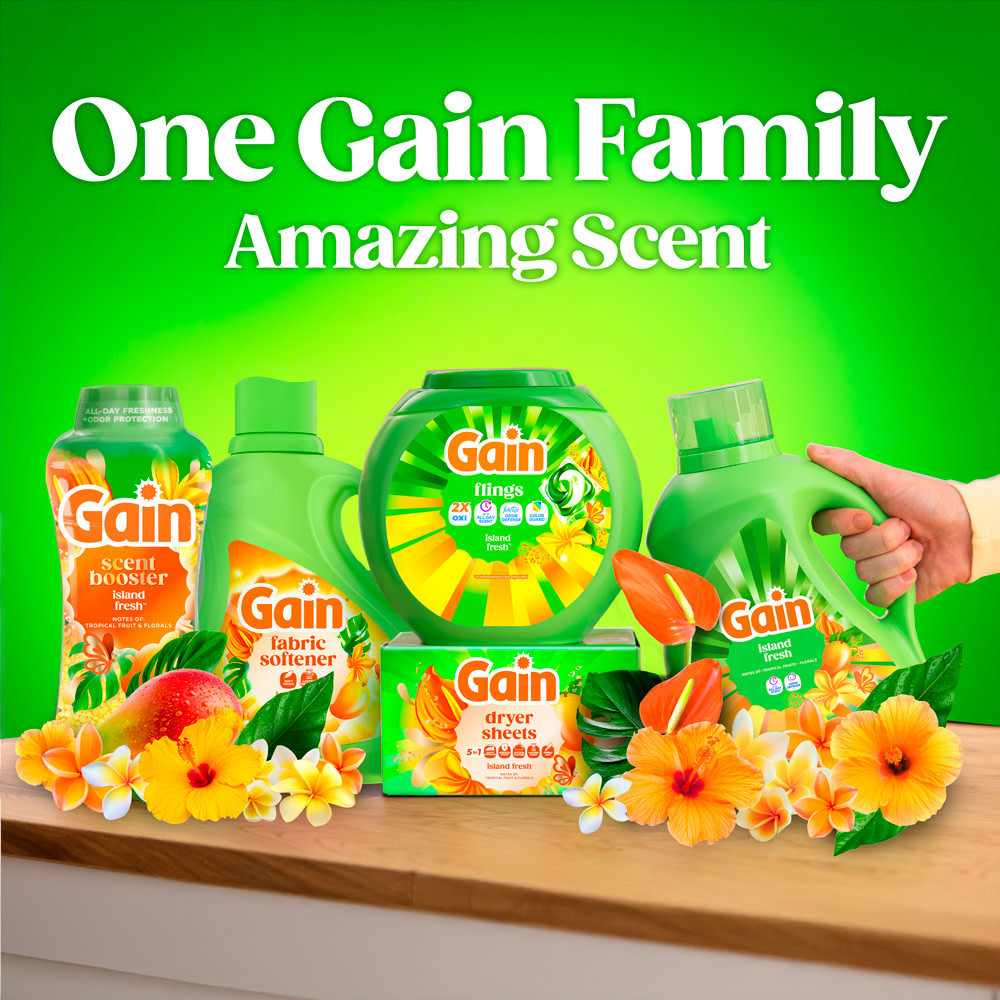 Gain Island Fresh In-Wash Laundry Scent Booster Beads secondary image 11