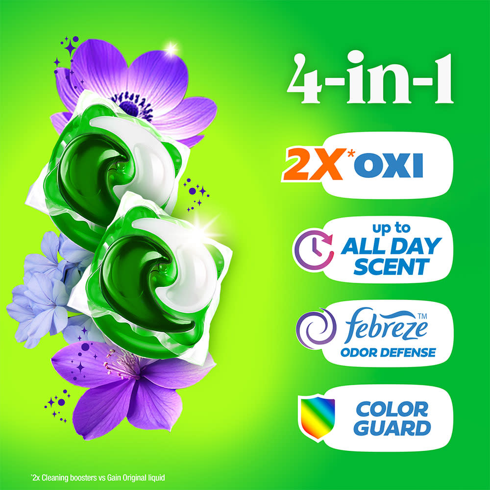 Gain Moonlight Breeze Flings Laundry Detergent 