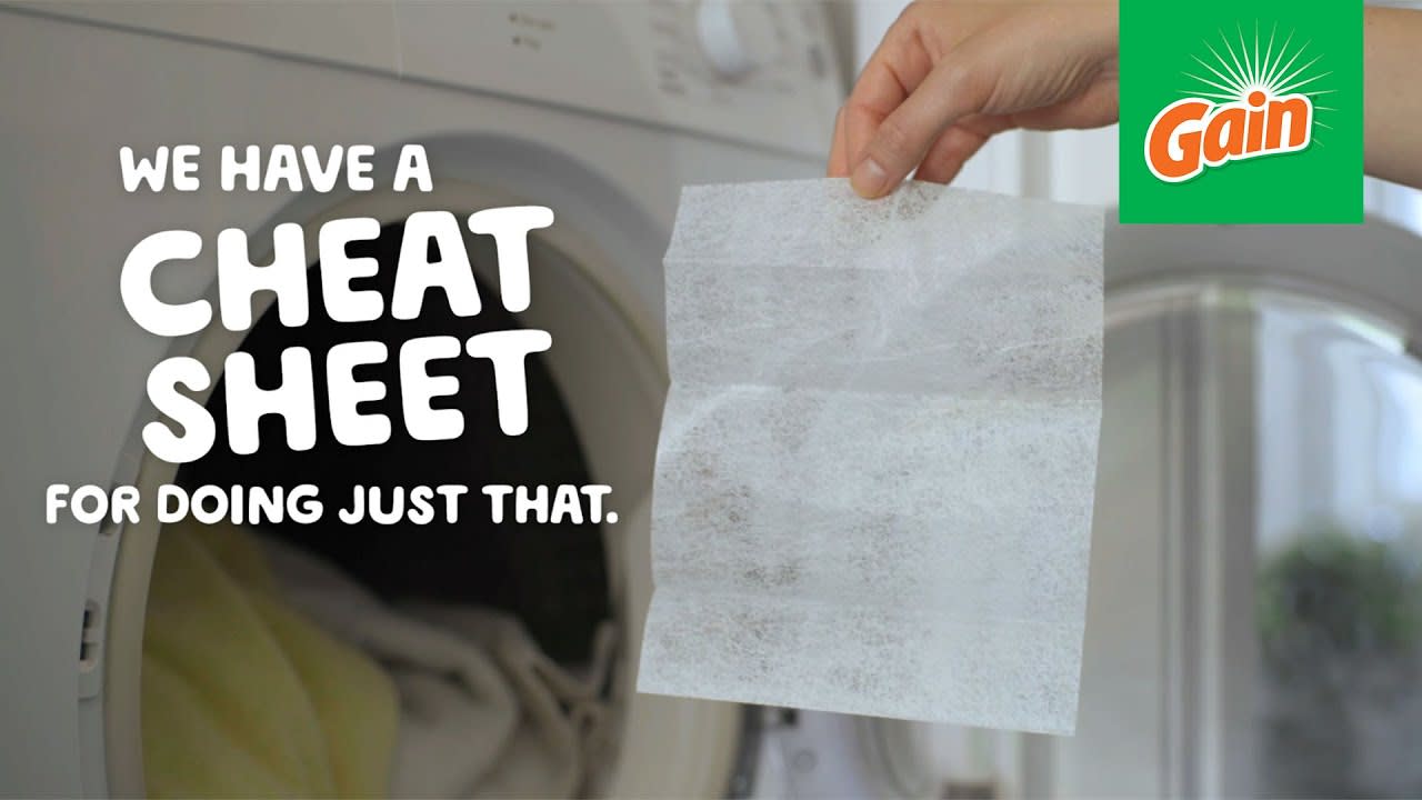How to Prevent Static and Tough Odor with Gain Dryer Sheets
