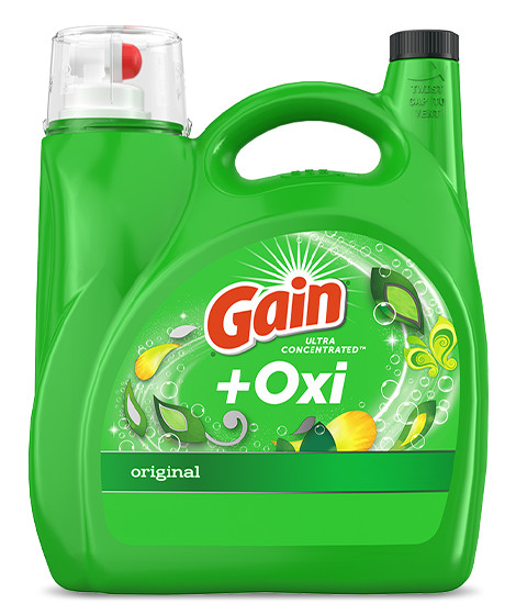 Gain Original + Oxi Liquid Laundry Detergent