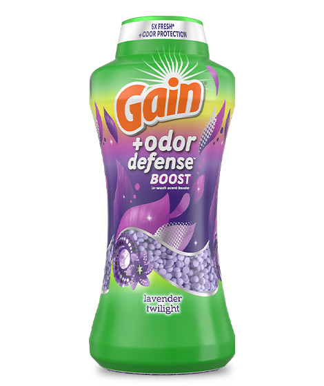 Gain + Odor Defense Lavender Twilight Fireworks Scent Booster