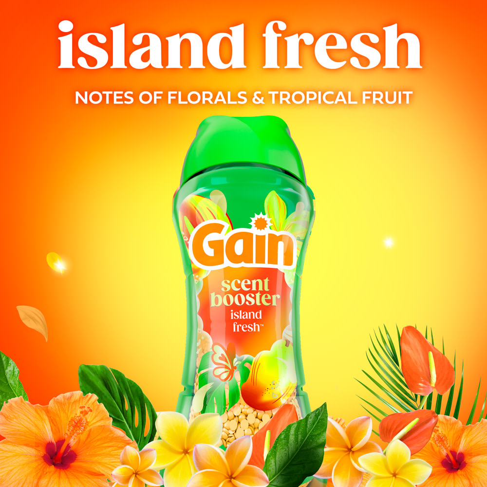 Gain Island Fresh In-Wash Laundry Scent Booster Beads secondary image 03