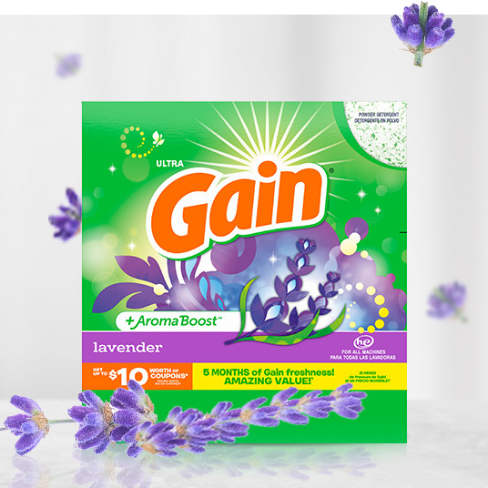 Pack of Lavender Powder Laundry Detergent