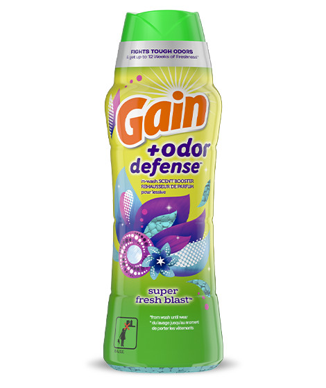 Gain+Odor Defense Super Fresh Blast Scent Booster