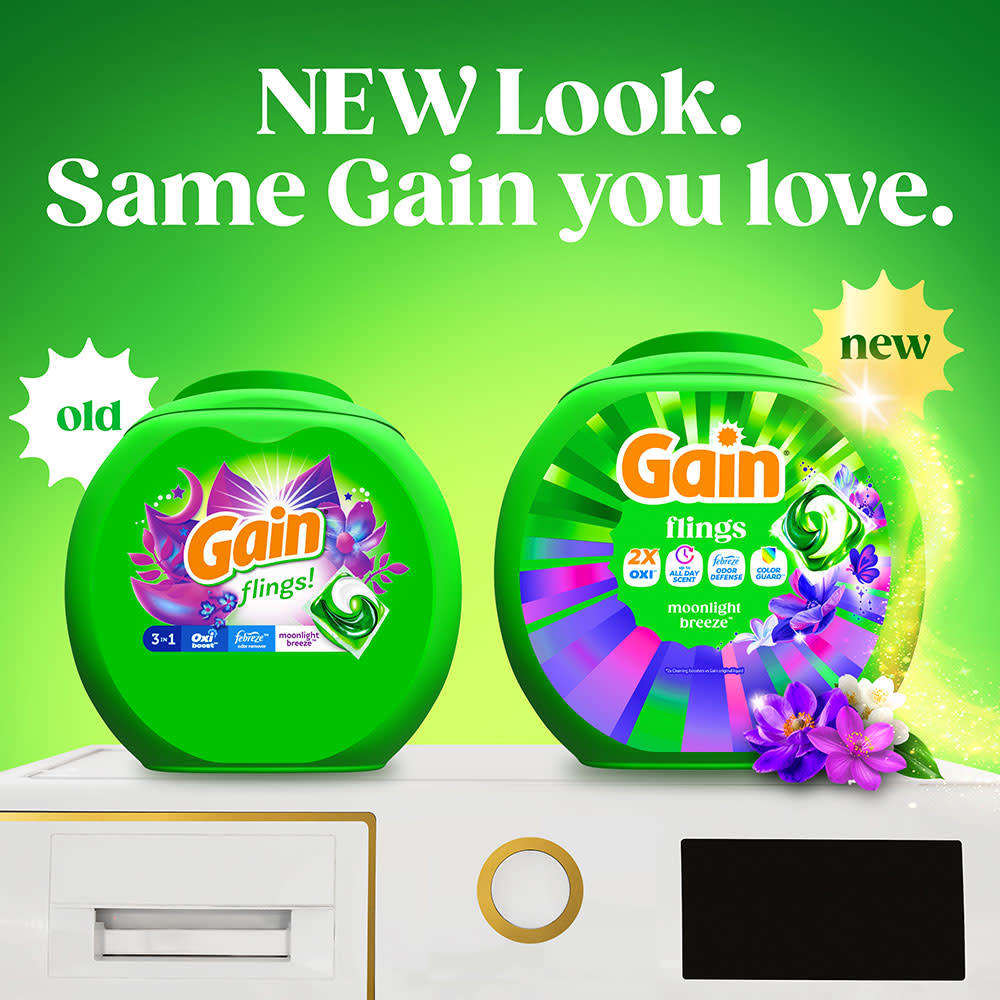 Gain Moonlight Breeze Flings Laundry Detergent 
