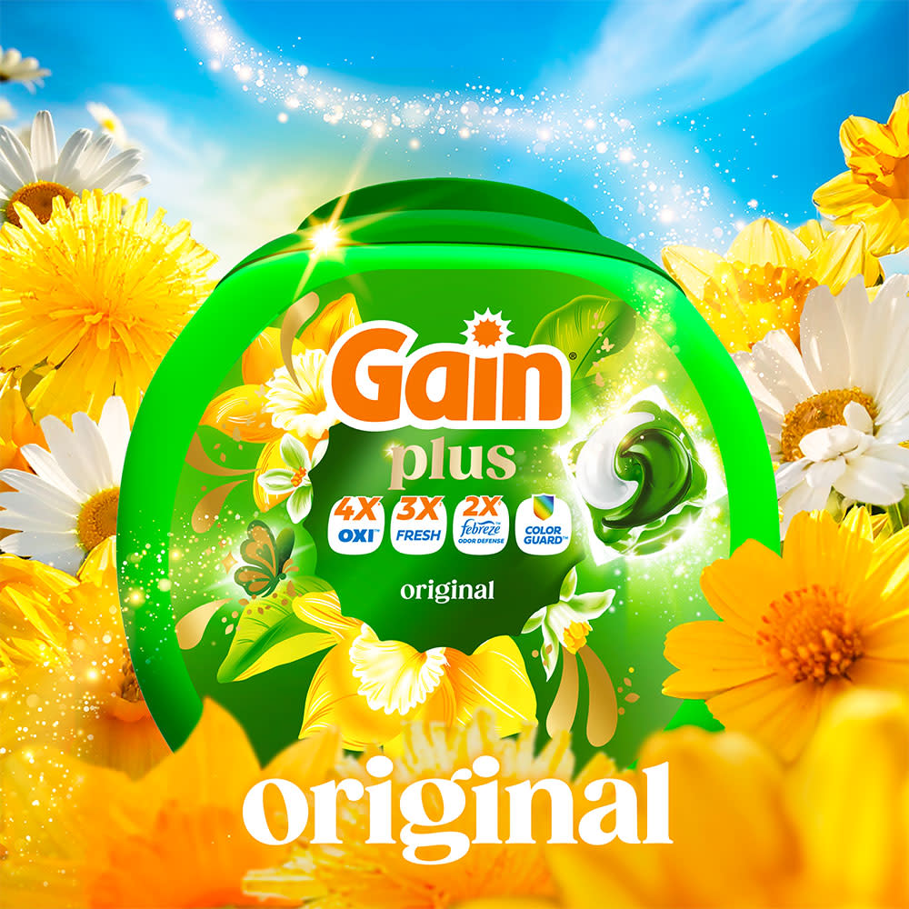 Gain Plus Original Flings Detergent Pacs