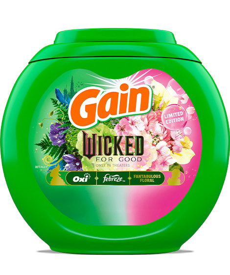 Gain Wicked Fantabulous Floral laundry pacs packshot