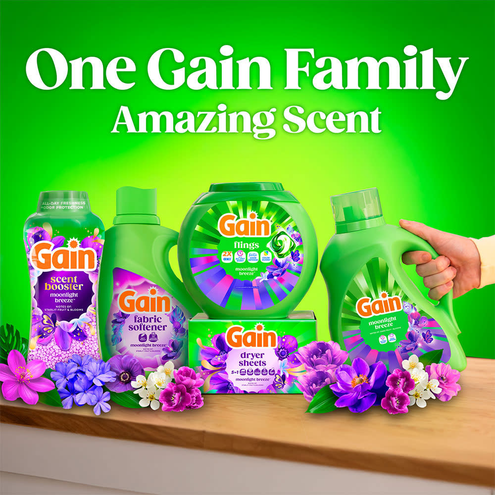 Gain Moonlight Breeze Flings Laundry Detergent 