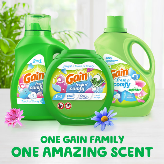 One Gain family, One amazing scent