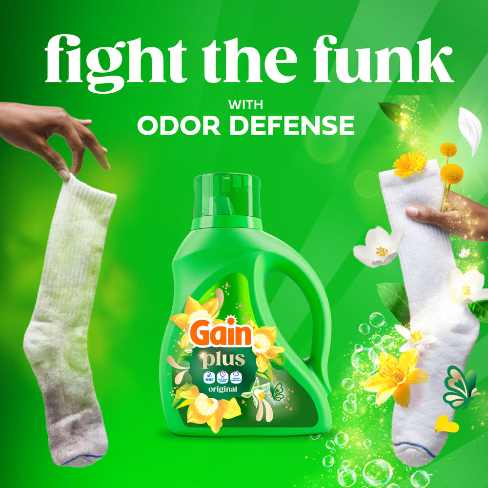 Gain Plus Original Liquid Detergent