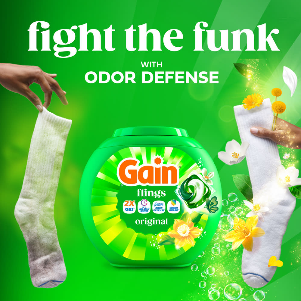 Gain Original Flings Laundry Detergent
