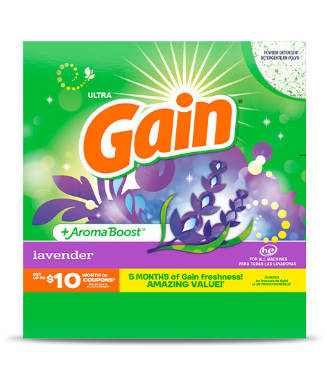 Pack of Lavender Powder Laundry Detergent