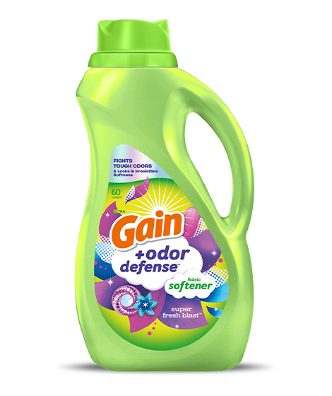 Gain Super Fresh Blast scent Laundry Products | Gain