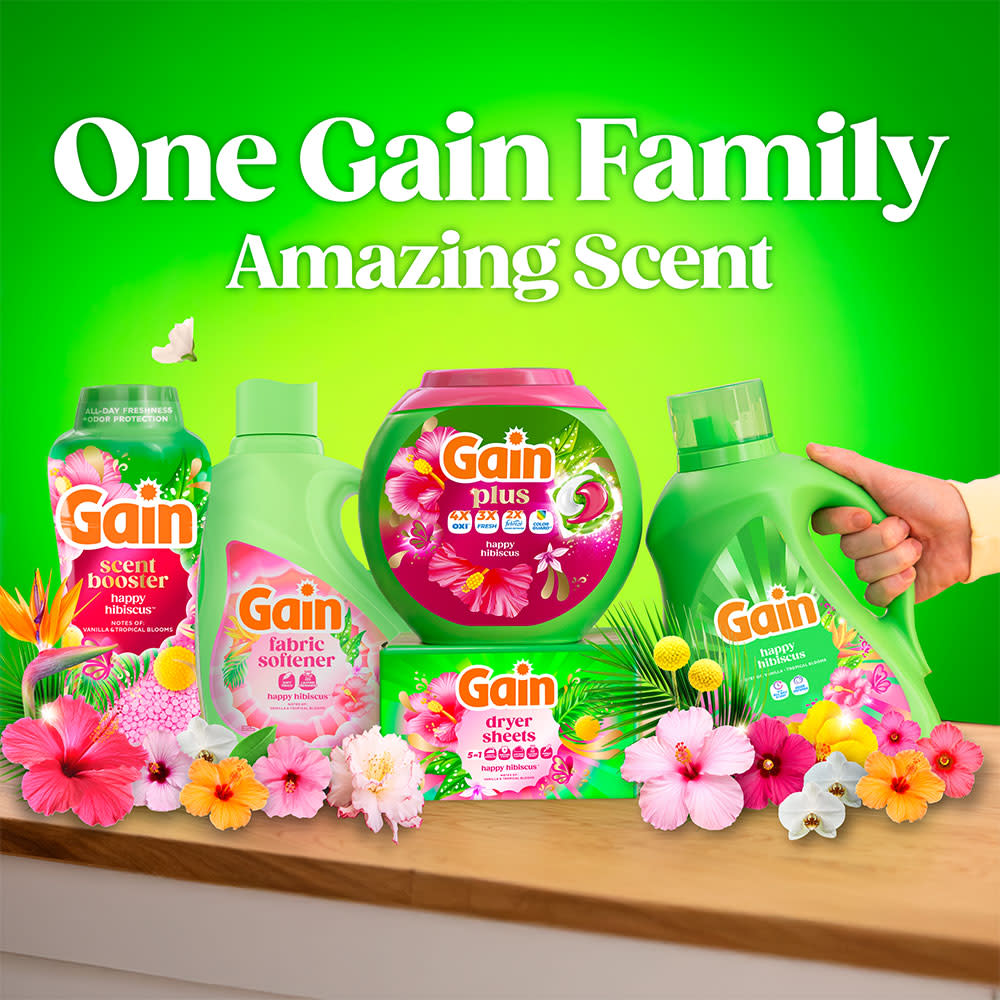 Gain Happy Liquid Laundry Detergent