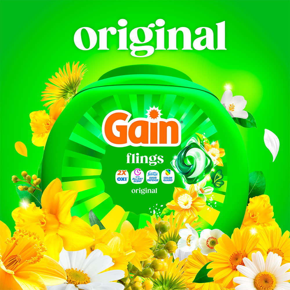 Gain Original Flings Laundry Detergent