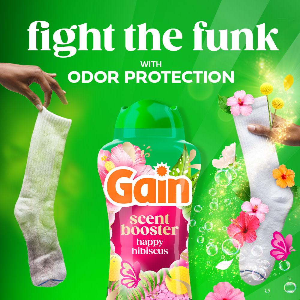 Gain Happy In-Wash Laundry Scent Booster Beads