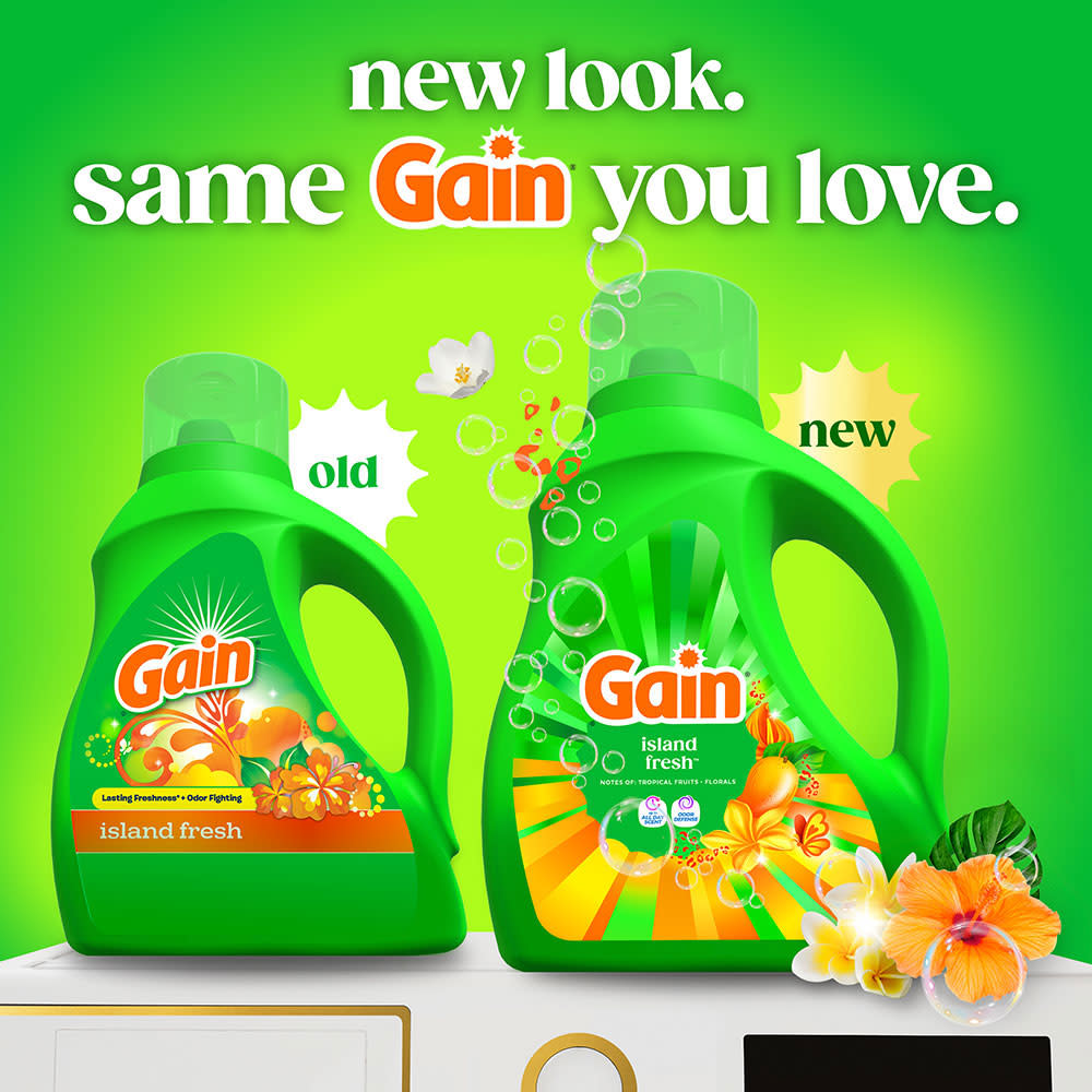 Gain Island Fresh Liquid Laundry Detergent