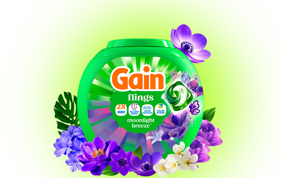 Gain Moonlight Breeze scent  Laundry Products
