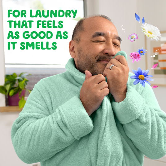For laundry that feels as good as it smells