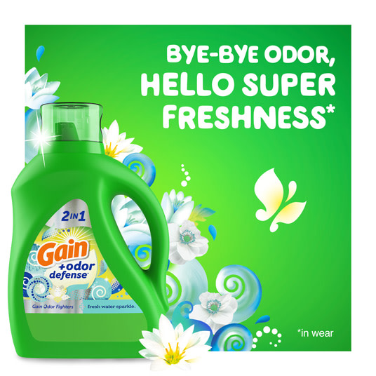 Bye-bye odor, hello super freshness