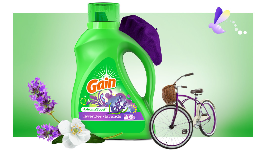 Gain Essential Oils Lavender Liquid Laundry Detergent, 16 fl oz - Kroger
