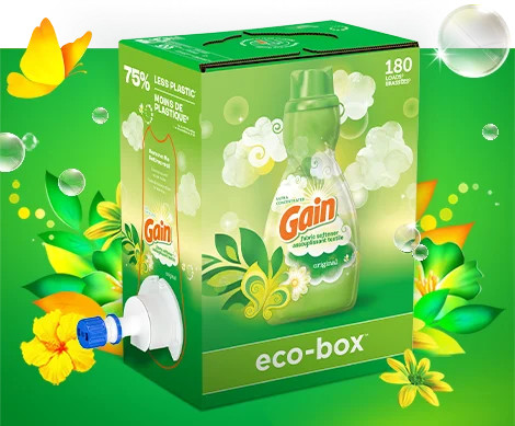 Gain Eco-Box Fabric Softener 