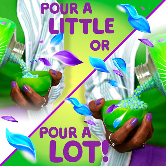 Pour a little ot pour a lot