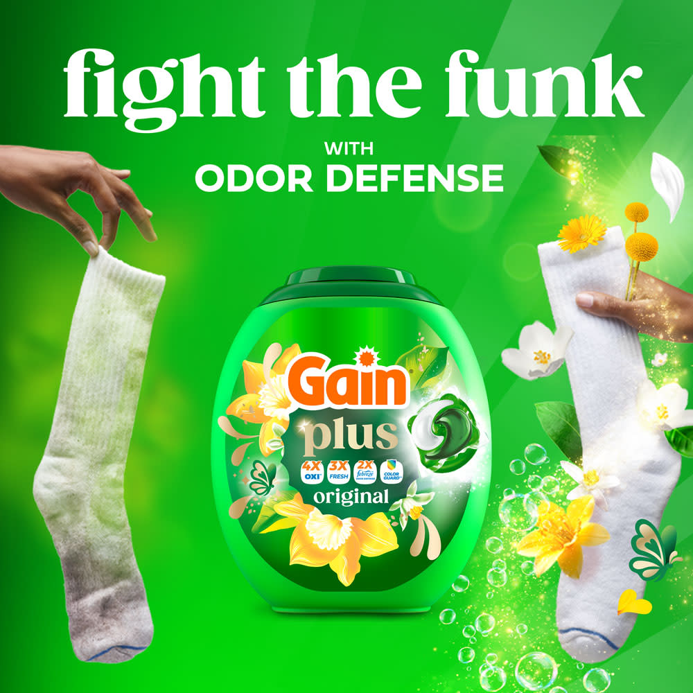 Gain Plus Original Flings Detergent Pacs