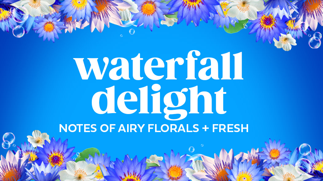 PDP - Gain Plus Waterfall Delight Liquid Detergent - A Fresh Morning Breeze - AMAZING SCENT