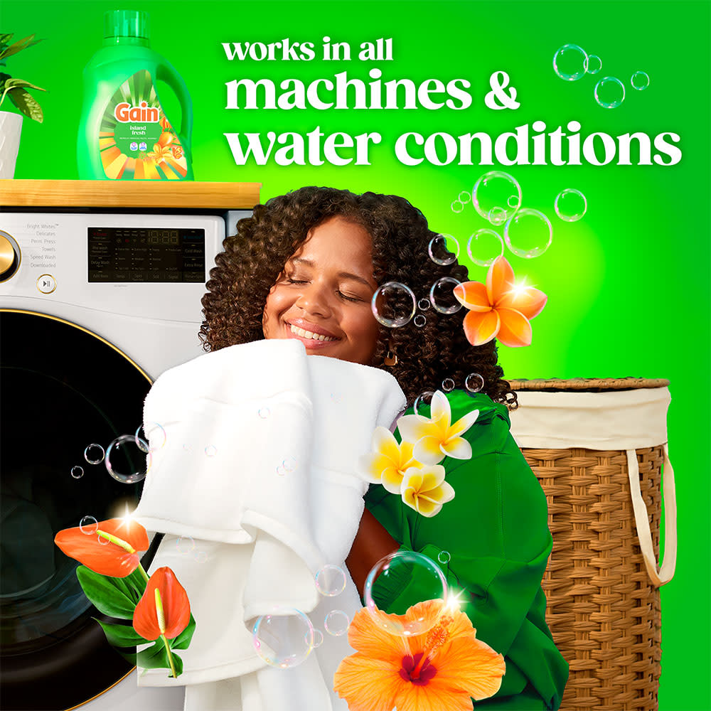 Gain Island Fresh Liquid Laundry Detergent