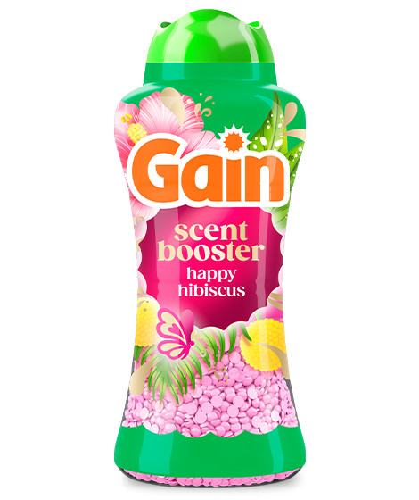 Pack Gain Happy In-Wash Laundry Scent Booster Beads