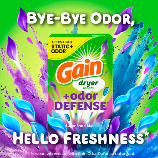 bye bye odor, hello freshness