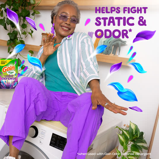 helps fight static and odor
