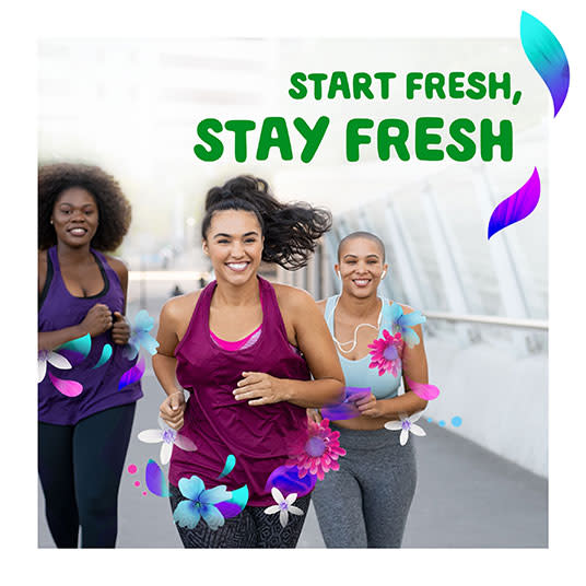 Start fresh, stay fresh with Gain+Odor Defense Super Fresh Blast Scent Booster